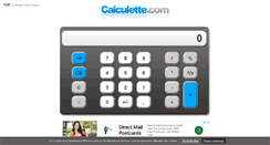 Desktop Screenshot of calculette.com